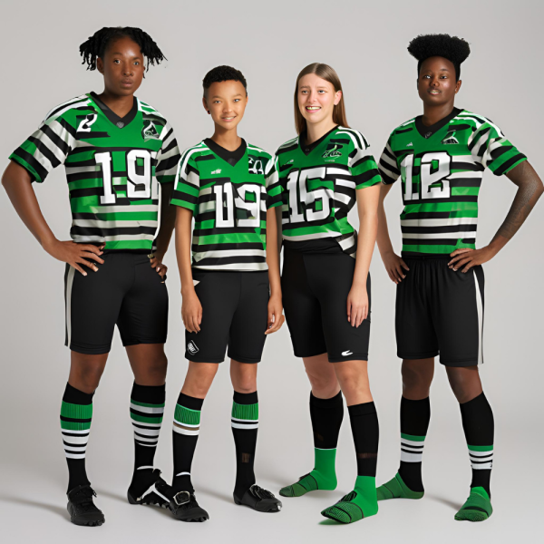 Green and Black Uniform - Image 3