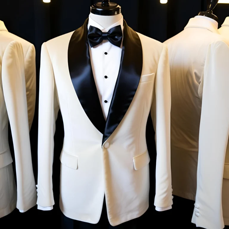 Elegant Dinner Jacket Suit – Black Tie Perfection