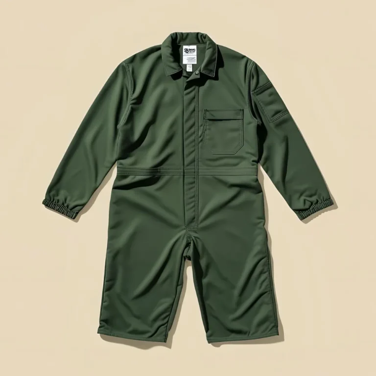 Olive Green Fire-Resistant Coverall