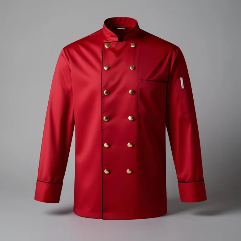 Red Executive Chef Coat