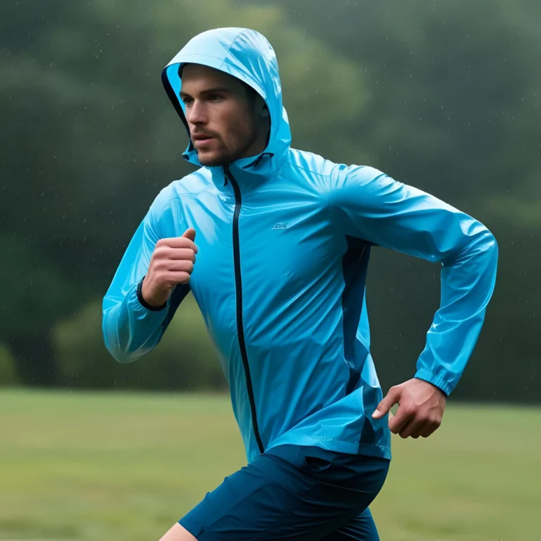 Sporty Hooded Rain Jacket – Lightweight Outdoor Gear