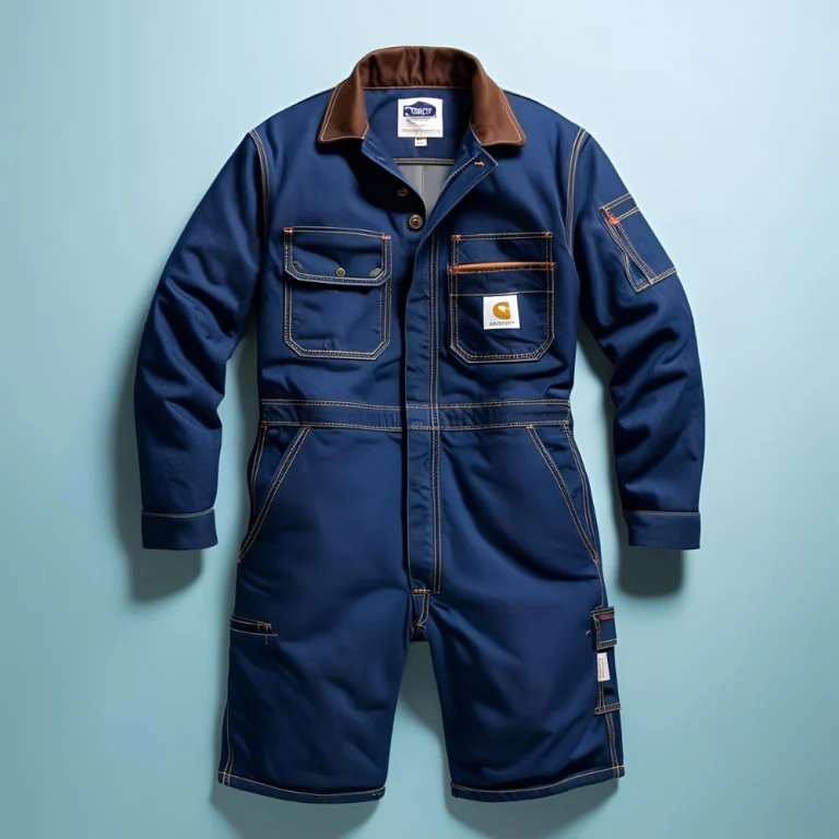 Denim Industrial Coverall