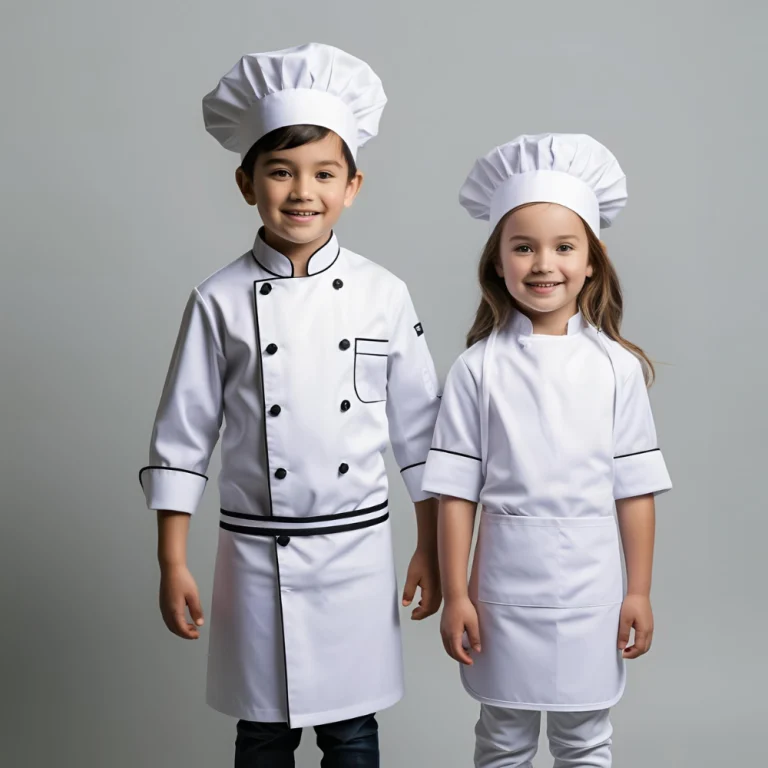Kids’ Chef Coat & Apron Set