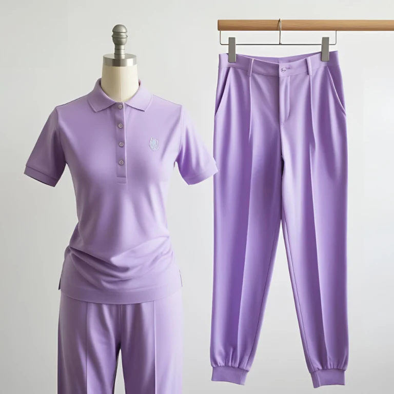 Personalized Salon Polo Shirt & Pants