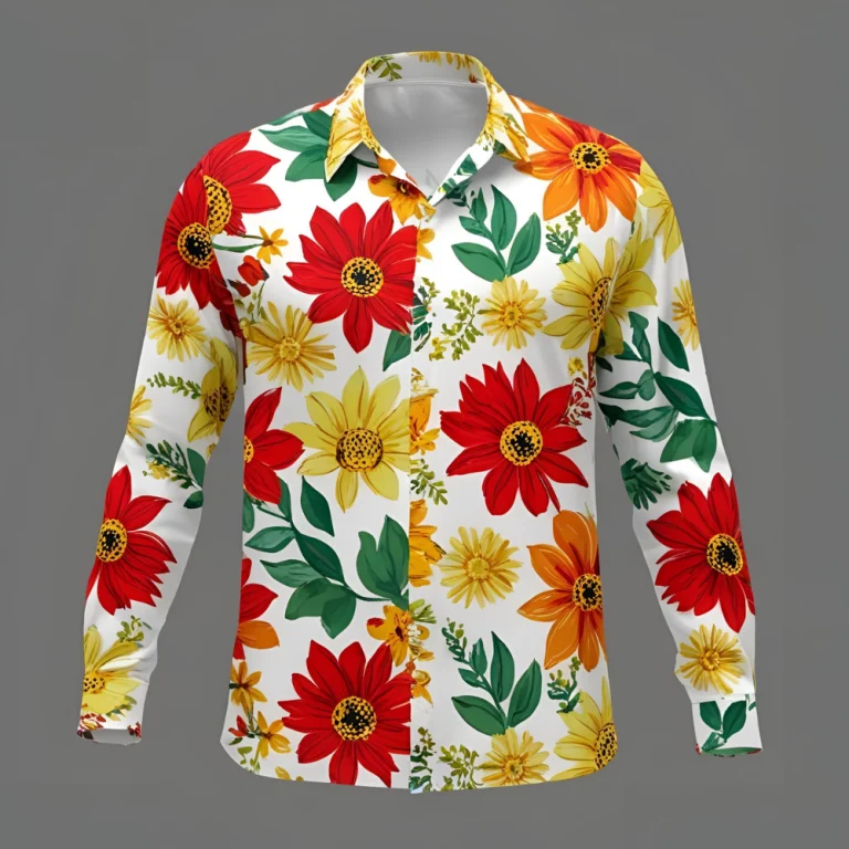 Floral Garden Sublimation T-Shirt