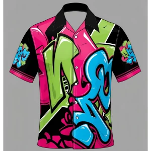 Graffiti Art Sublimation T-Shirt