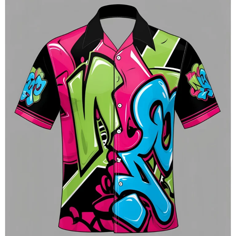 Graffiti Art Sublimation T-Shirt