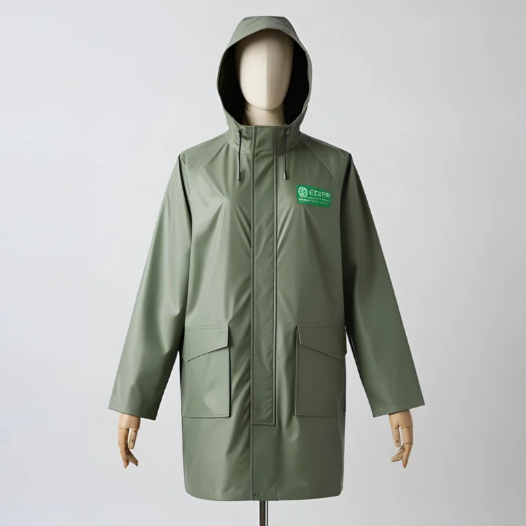 Eco-Friendly Recycled Raincoat – Sustainable Fashion Wear