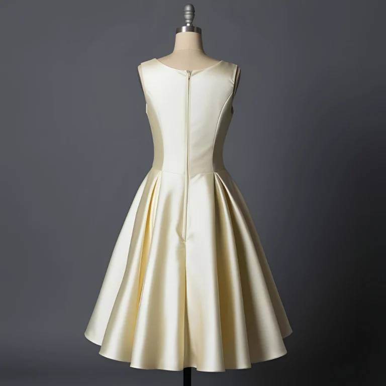 Women’s Ivory Cocktail Server Dress