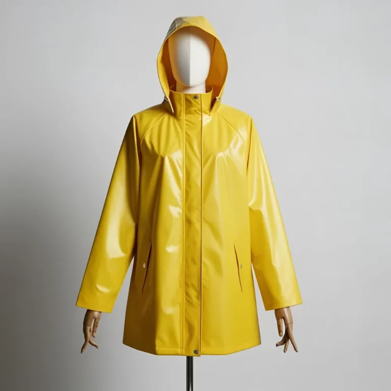 Classic Yellow Raincoat – Waterproof & Stylish