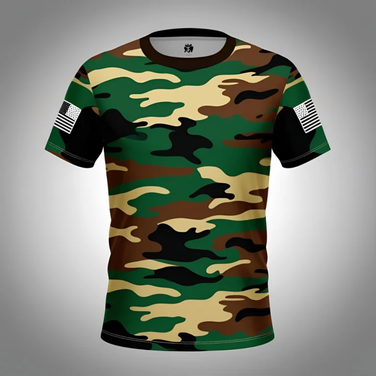 Camouflage Sublimation T-Shirt