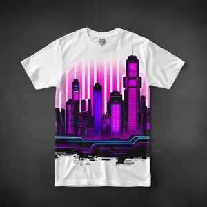 Cyberpunk City Sublimation Shirt