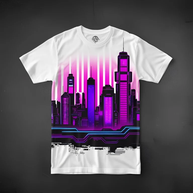Cyberpunk City Sublimation Shirt
