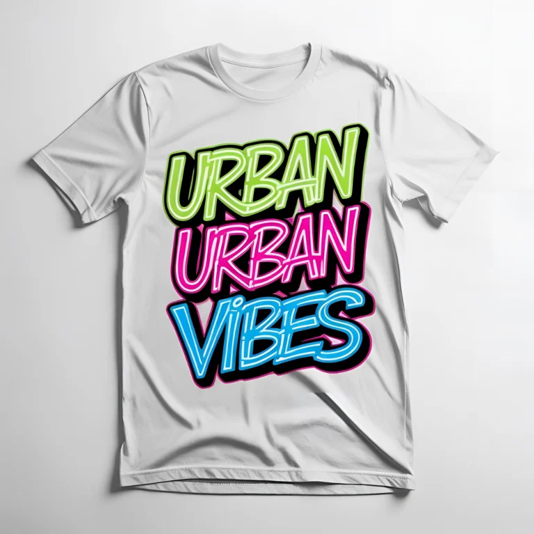 Urban Vibes Graffiti Logo Tee