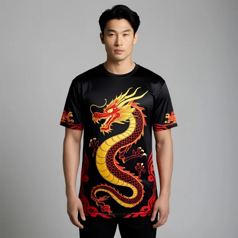 Dragon Fire Sublimation T-Shirt