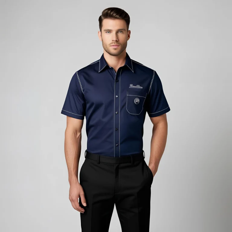 Custom Male Barber Uniform