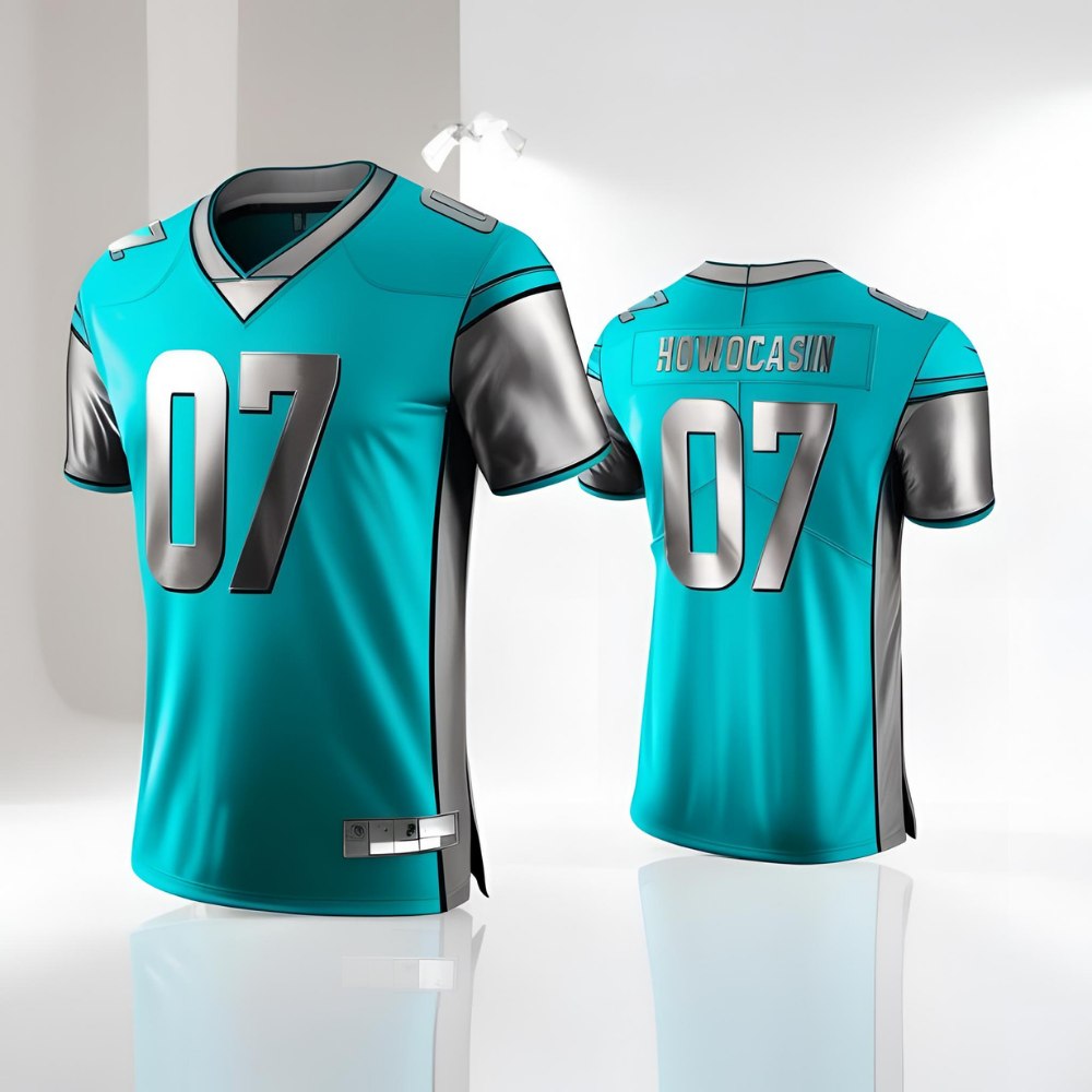 Women’s American Football Uniform with Custom Logo – Red and Black Jersey Set