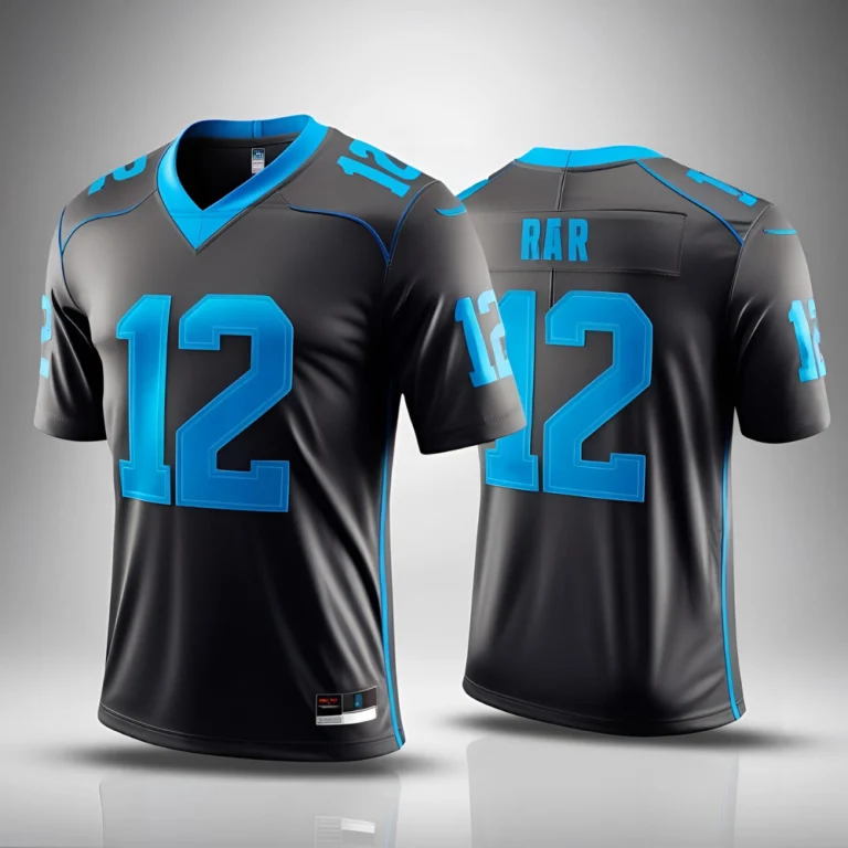 Full set of American football uniform including helmet, jersey, and pants