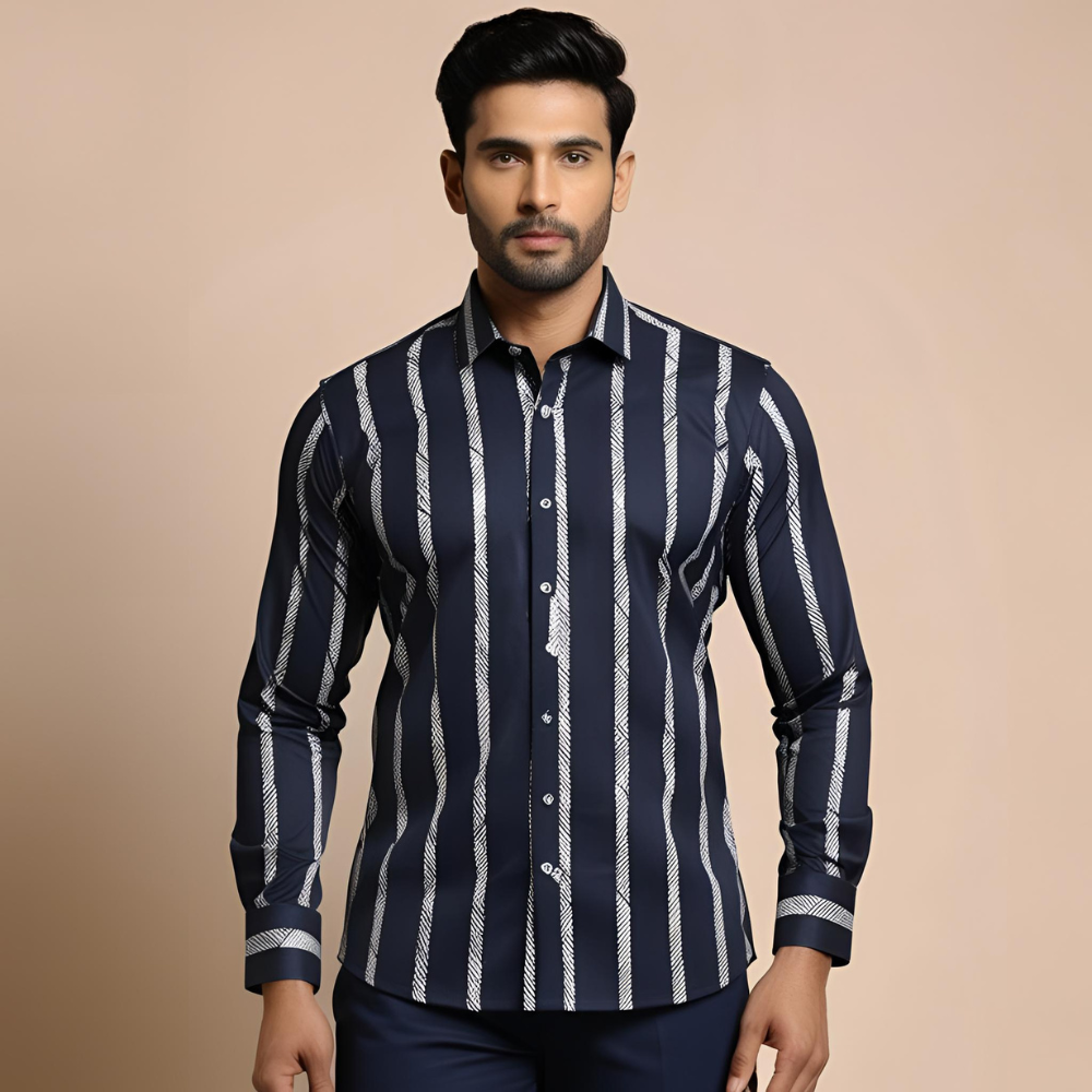 Elegant formal dress for men featuring premium dress shirts – ideal for weddings, corporate events, and professional wear.
