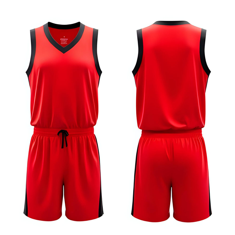 Custom basketball basketball jersey displayed with personalized name and number, showing vibrant ink and clean finish